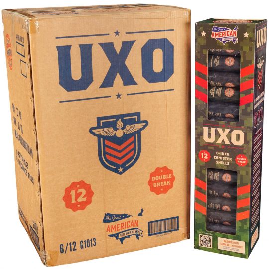 UXO Double-Break Canister Shells (Case of 6)