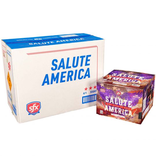 Salute America (Case of 4)
