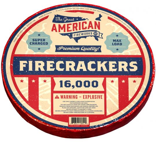 16,000 Firecracker Roll