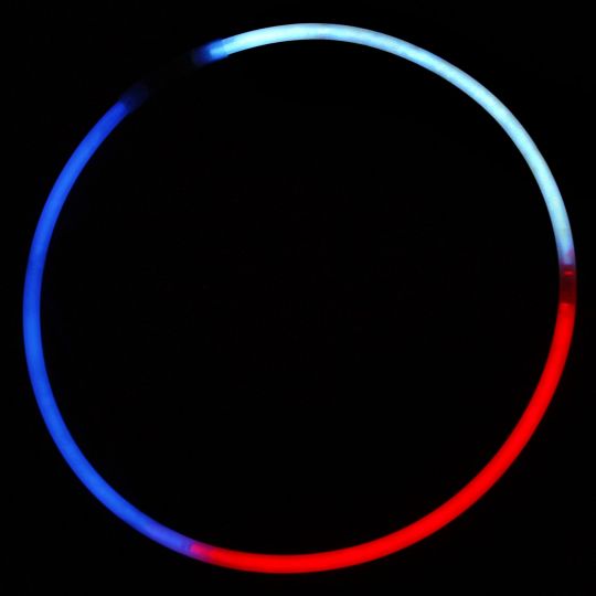 Red, White, & Blue Glow Necklace
