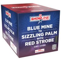 Blue Mine to Sizzling Palm with Red Strobe