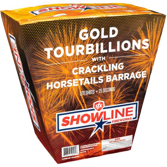 Gold Tourbillions to Crackling Horsetails Barrage